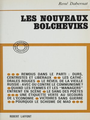 cover image of Les nouveaux Bolcheviks